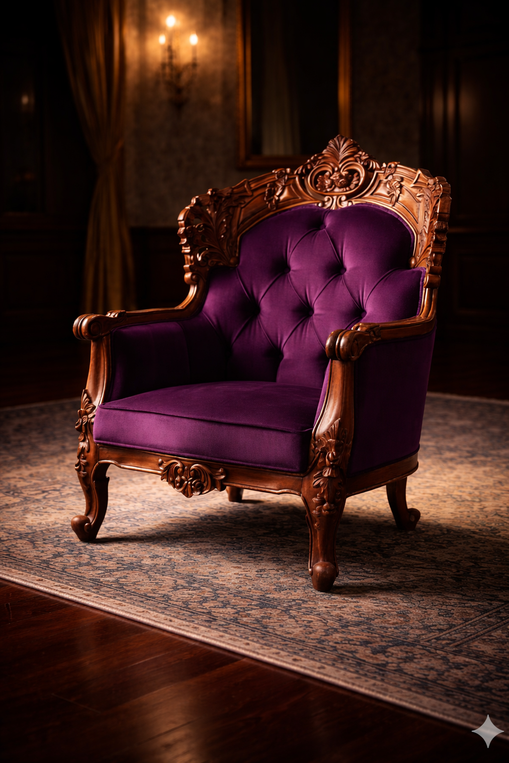 Elegant French Armchair
